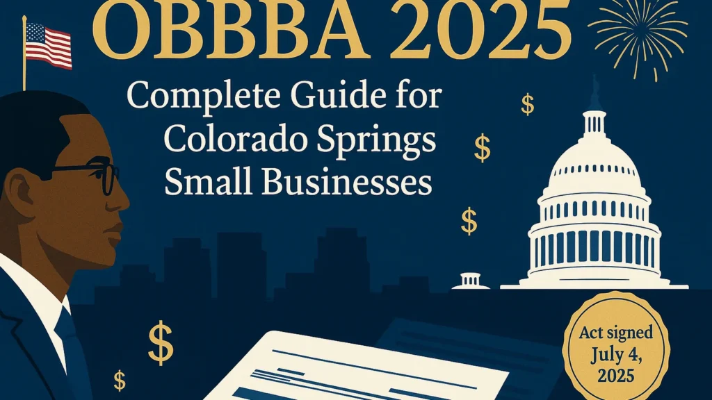 One Big Beautiful Bill Act 2025: complete guide for Colorado Springs small business owners — Lockhart & Powell CPAs